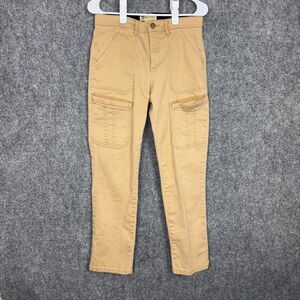 Democracy Pants Womens Size 8 Brown Cargo Skinny Ab Technology